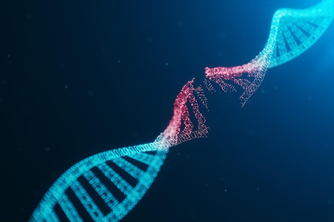 DNA damage illustration