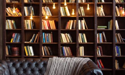 Photos, artwork, books, and furniture (sofas, curtains, tables, shelves, etc.)