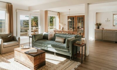 Flooring, walls, and furniture